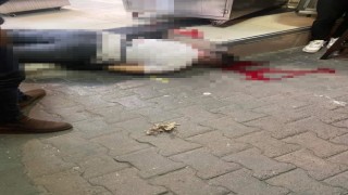 Gaziosmanpaşada dönerci dükkanına silahlı saldırı: 1 ölü, 1 yaralı
