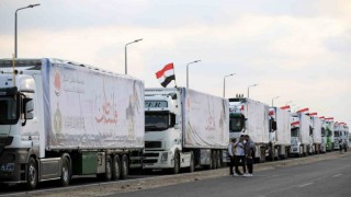 Gazze Şeridine bugün yardım konvoyu girmedi