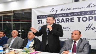 Genç, muhtarlarla 31. İstişare Toplantısında bir araya geldi