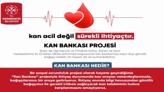 Germencik Belediyesi, “Kan Bankası” projesini hayata geçirdi