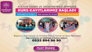 Germencikte kurs kayıtları başladı