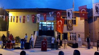 Göbü köyünde havai fişekli 29 Ekim kutlaması