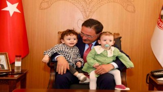 Gökmen ve Çiçekten Vali Çiçeke ziyaret