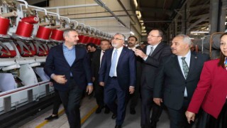 Gülsan Holding Bakan Prof. Dr. Vedat Işıkhanı ağırladı