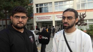 Gümüşhanede eğitim gören Filistinli Ali: Biz çocukların ölmesini istemiyoruz, savaşın durmasını istiyoruz”