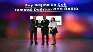 GYODER 18. Gayrimenkul Zirvesinde Akmerkez GYOya ödül