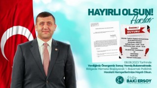 Hacılar Toplum Sağlığı Merkezi Hizmete Açıldı