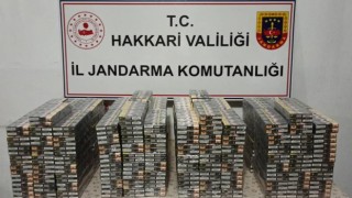 Hakkaride çok sayıda kaçak malzeme ele geçirildi