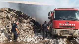 Çırçır fabrikasındaki yangın büyümeden söndürüldü