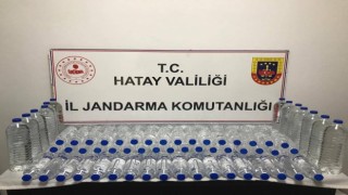 Hatayda kaçak içki operasyonu