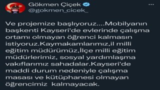 Her eve ders çalışma masası geliyor