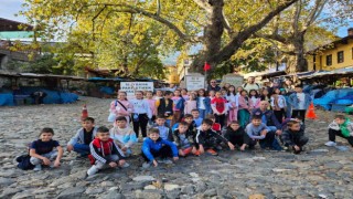 Hisarcık Cumhuriyet İlkokulunda Bursaya kültür gezisi