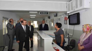 İl Sağlık Müdürü Şenkul, Çinede incelemelerde bulundu