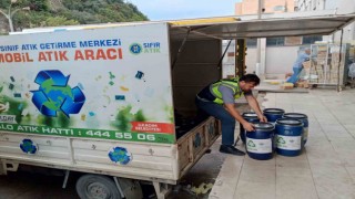 İlkadım Belediyesi 2023te 965 kilo atık pil topladı