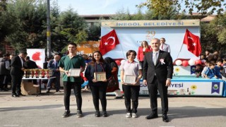 İnegölde Cumhuriyet Bayramının 100. yıldönümü coşkuyla kutlandı