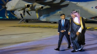 İngiltere Başbakanı Rishi Sunak Suudi Arabistan'da