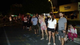 İş yerinin yandığını gören kadın fenalık geçirdi