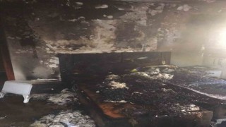 İskenderunda ikamet yangını