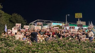 İsrailde esir protestoları sürüyor