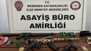 İzmirde suç evine polis operasyonu