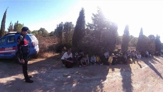 Jandarmadan düzensiz göçle mücadele huzur uygulaması
