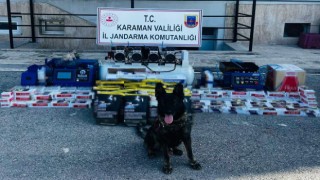 Jandarmadan kaçak tütün ve makaron operasyonu