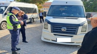 Jandarmadan okul servislerine denetim