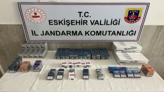 Kaçak sigara satan şahsa jandarmadan operasyon