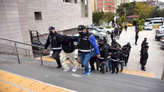 Kafes Operasyonunda yakalanan 12 şüpheli adliyeye sevk edildi