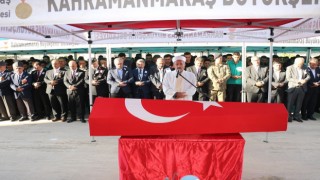 Kahramanmaraşlı şehit son yolculuğuna uğurlandı