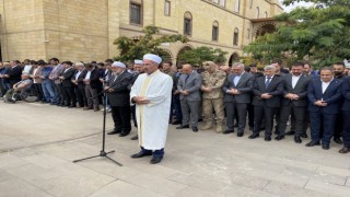 Kahramanmaraşta Filistinde hayatını kaybedenler için gıyabi cenaze namazı kılındı