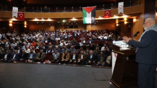 Kahtada ‘Filistin Biziz, Biz Filistiniz konferansı düzenlendi