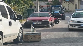 Kamyonetin kasasından düşen kovandan çıkan arılar mahalleyi istila etti