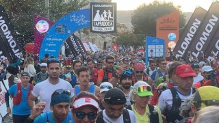 Kapadokyanın kalbinde koşu heyecanı başladı