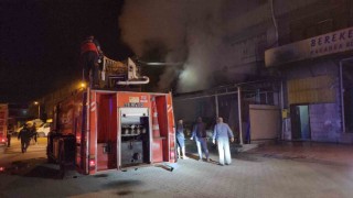 Karabükte mobilya atölyesinde çıkan yangın söndürüldü