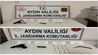 Karacasuda kaçak silah operasyonu