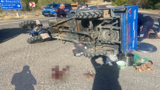 Karamanda trafik kazası: 1 ölü, 2 yaralı