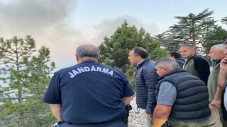 Karanlıkdere Kanyonundaki yangına müdahale sürüyor