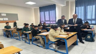 Karapınarda 8. sınıflara LGS uygulaması