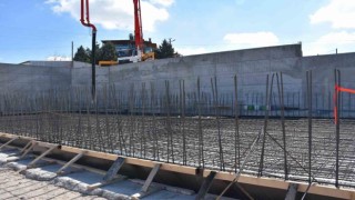 Karapınarda hayırseverlerin katkılarıyla yaptırılan sağlık ocağının temeli atıldı