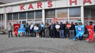 Kars sağlık çalışanlarından İsraile tepki