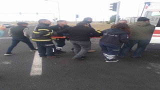 Karsta trafik kazası: 7 yaralı