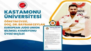 Kastamonu Üniversitesinden Doç. Dr. Ceylan, EJU Bilimsel Komisyonu Üyesi seçildi