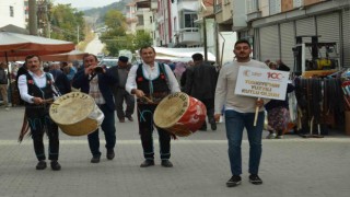 Kastamonuda Cumhuriyet coşkusu davul zurna ile kutlandı