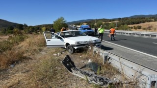 Kastamonuda trafik kazası: 2 yaralı