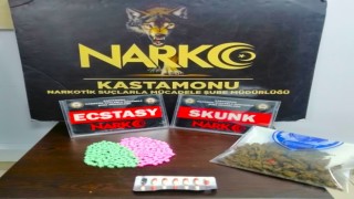 Kastamonuda uyuşturucu madde ile yakalanan şahıs tutuklandı