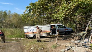 Kayıp yaşlı kadını jandarma ve AFAD ekipleri buldu