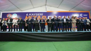 Kayseri 6. Kitap Fuarı Açıldı