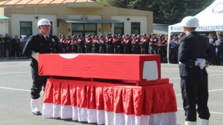 Kazada şehit olmuştu: O polisin naaşı memleketi Hatay'a uğurlandı