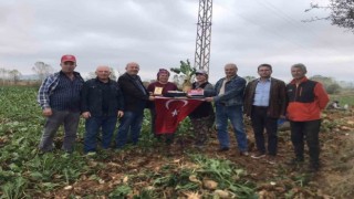 Keşanda kadın çiftçilere plaket ve hediye çeki